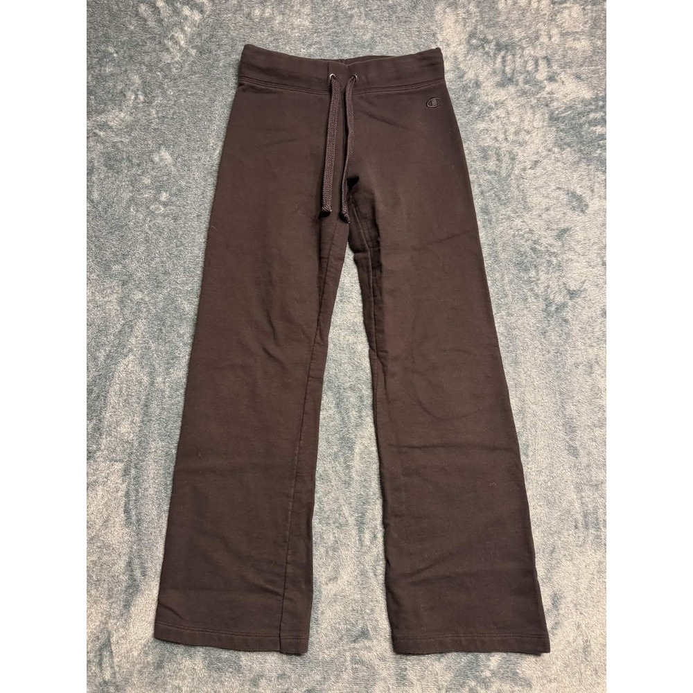 Champion Eco Authentic Womens Small S Sweatpants Dark Brown Chocolate SKU 3226